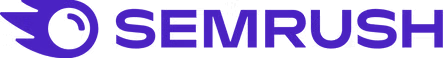 Semrush įrankio, kuris padeda vykdyti SEM/SEO kampanijas, logotipas
