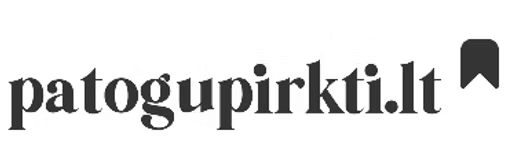 Kliento Patogupirki.lt, kuriam Reprise Media teikia SEO paslaugas, logotipas